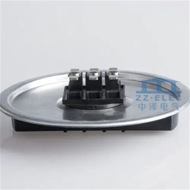 Tatlong-phase capacitors buckle cover